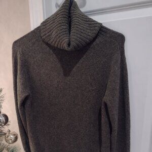 BP Olive Green Long Turtleneck Sweater